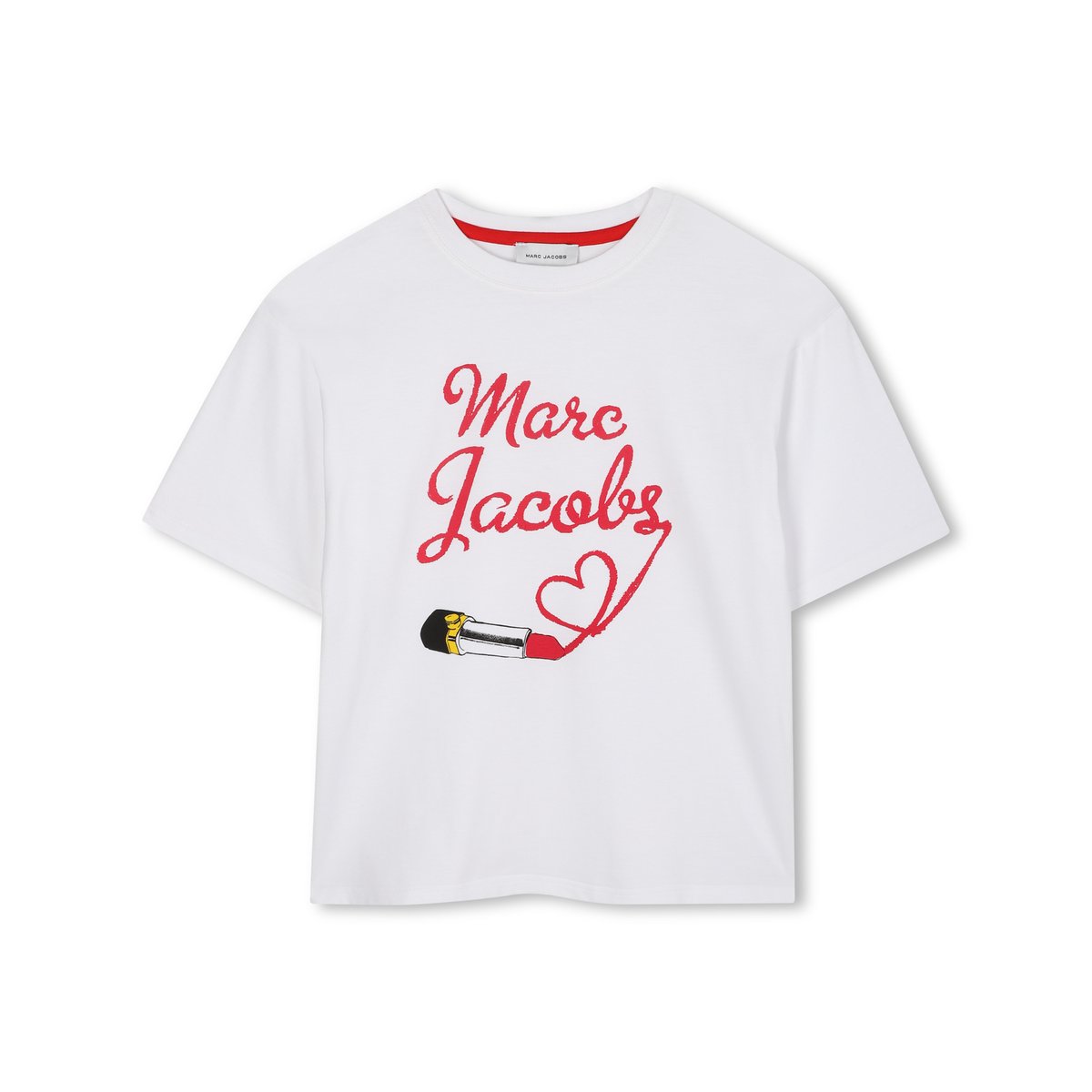 T-shirt à manches courtes blanc, MARC JACOBS