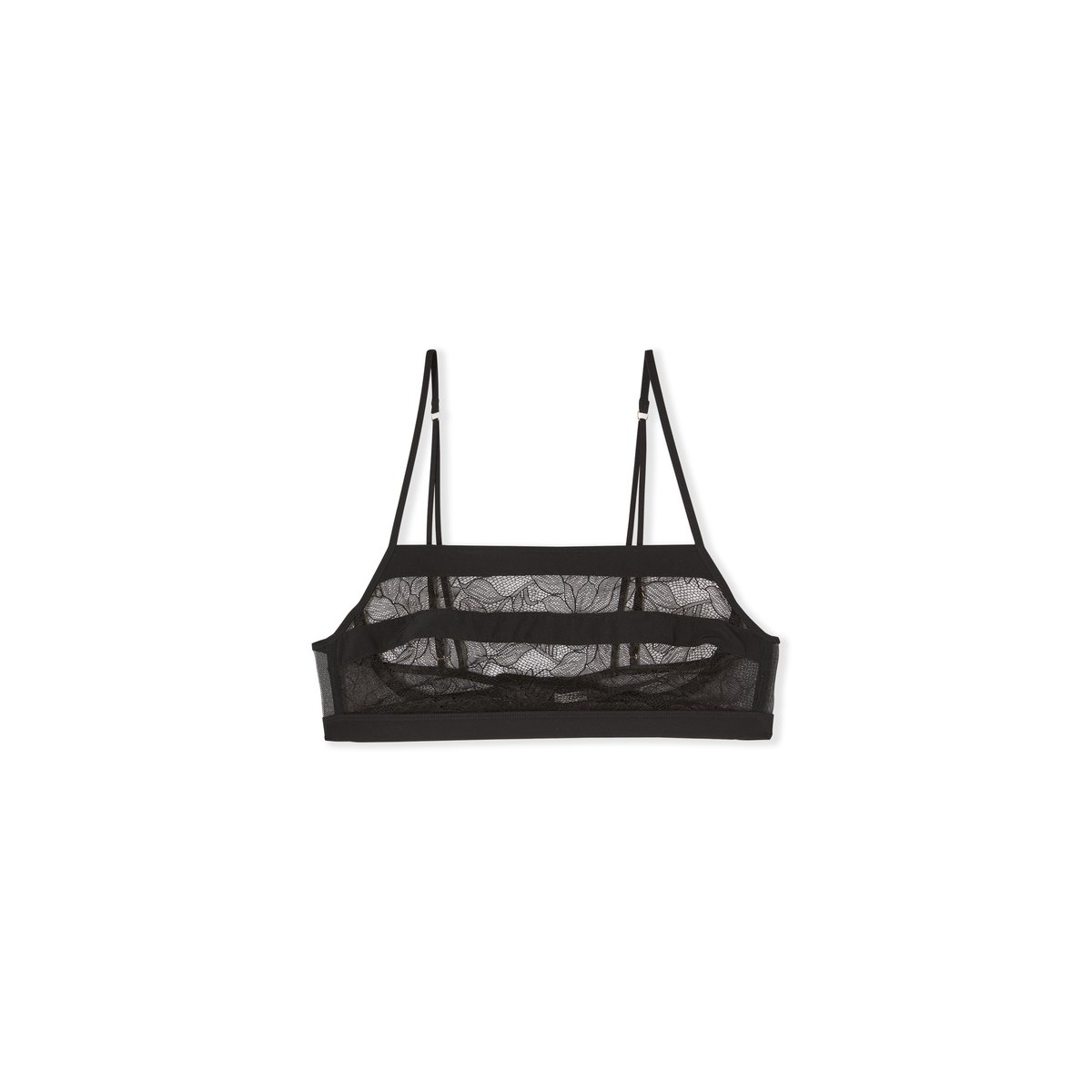 Bandeau en dentelle LUXURIANTE noir, ETAM