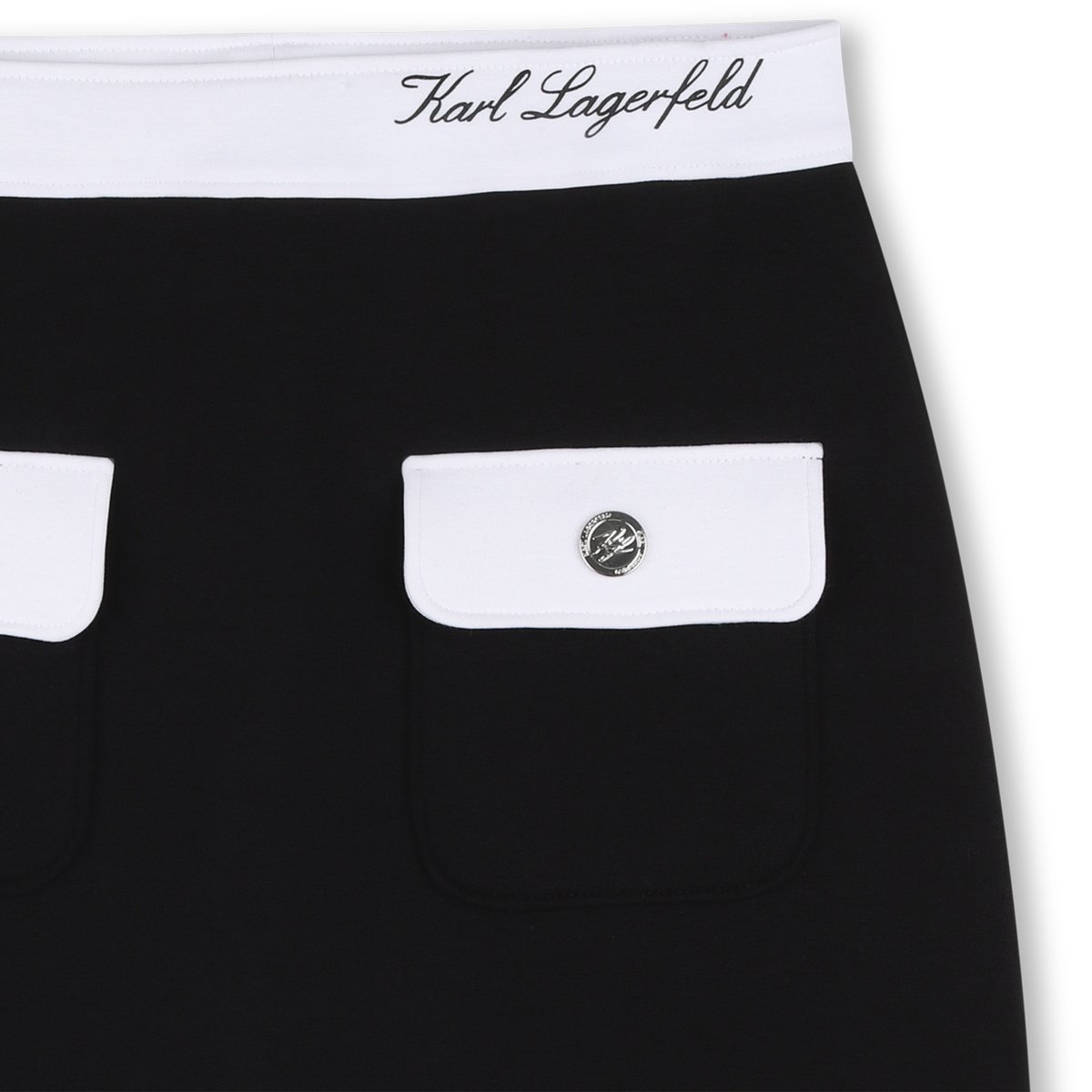 Jupe courte black, KARL LAGERFELD KIDS