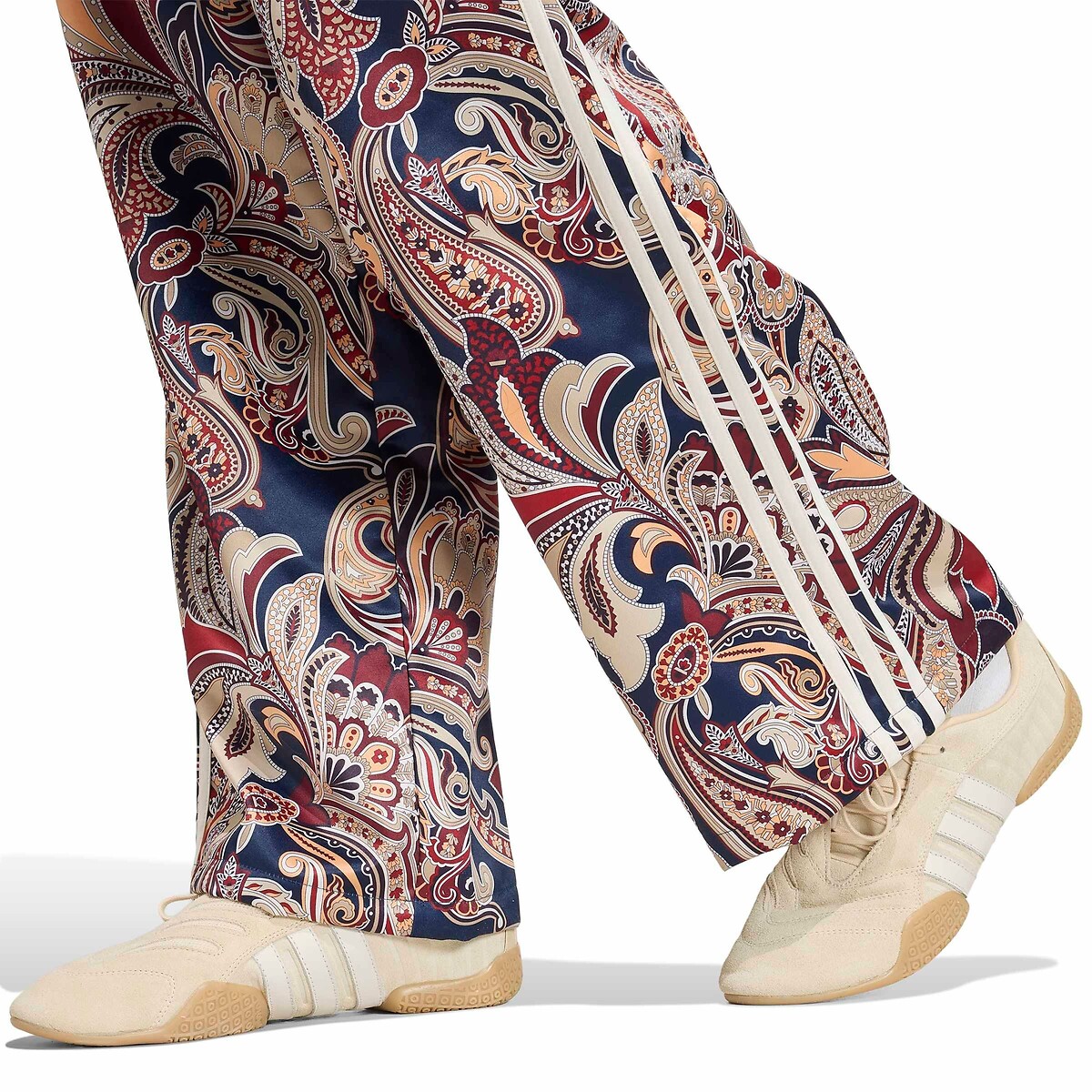 Pantalon large imprimé liberty FIREBIRD imprimé bleu/rouge, adidas Originals