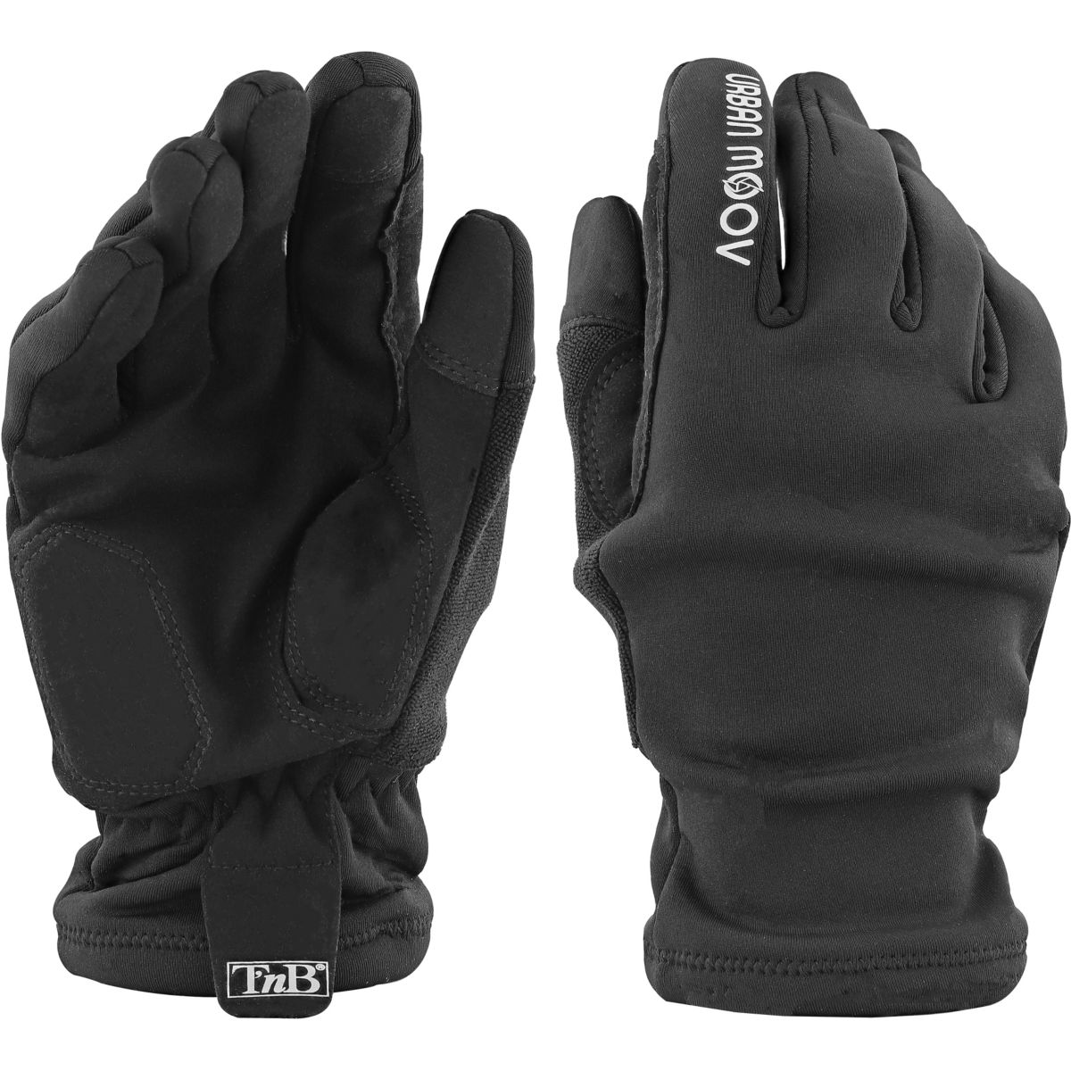 Gant tactiles hiver - noir noir, TNB