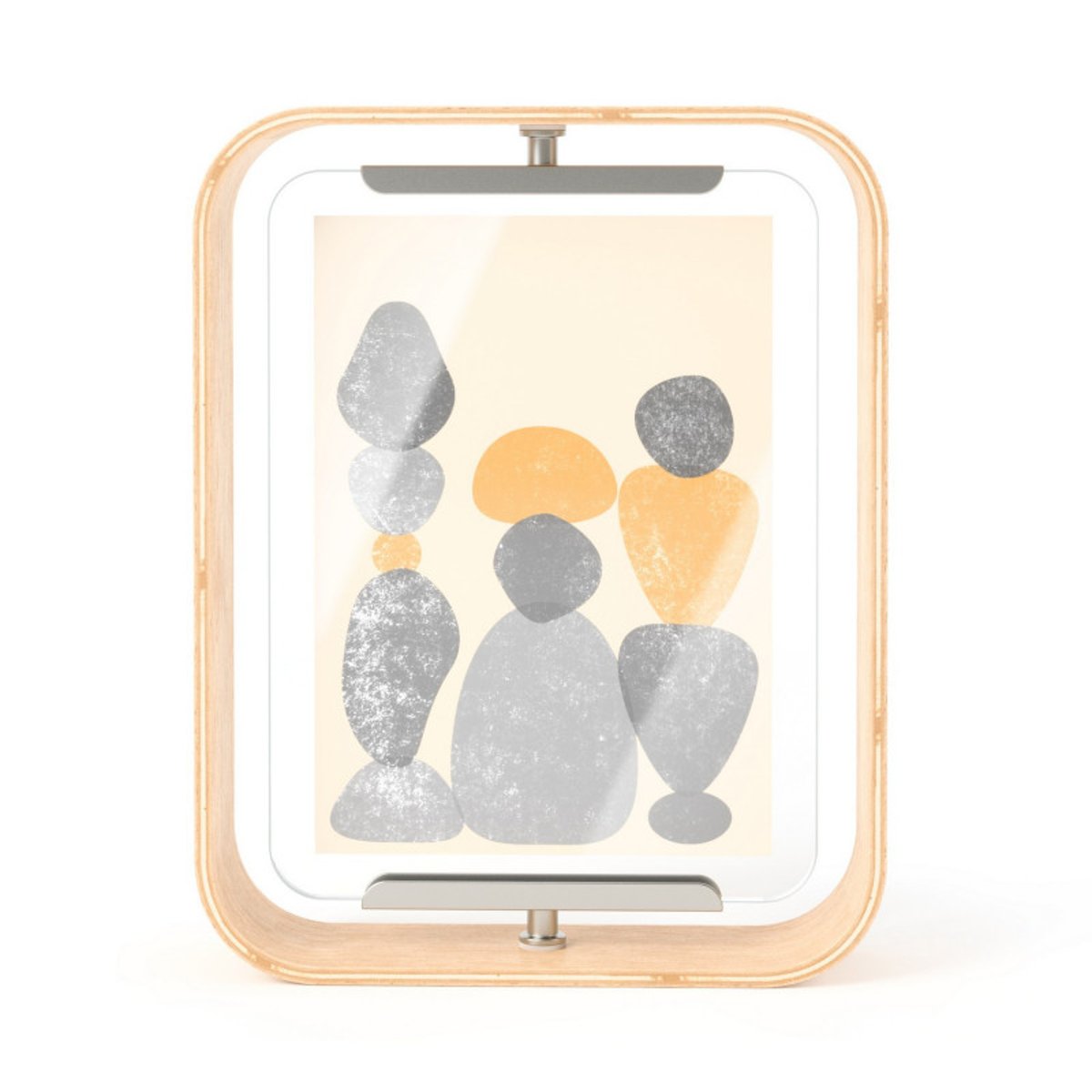 Cadre photo original design bois  BELLWOOD bois clair, UMBRA