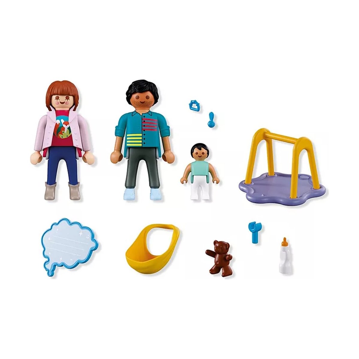 Félicitationsnaissance multicolore, PLAYMOBIL