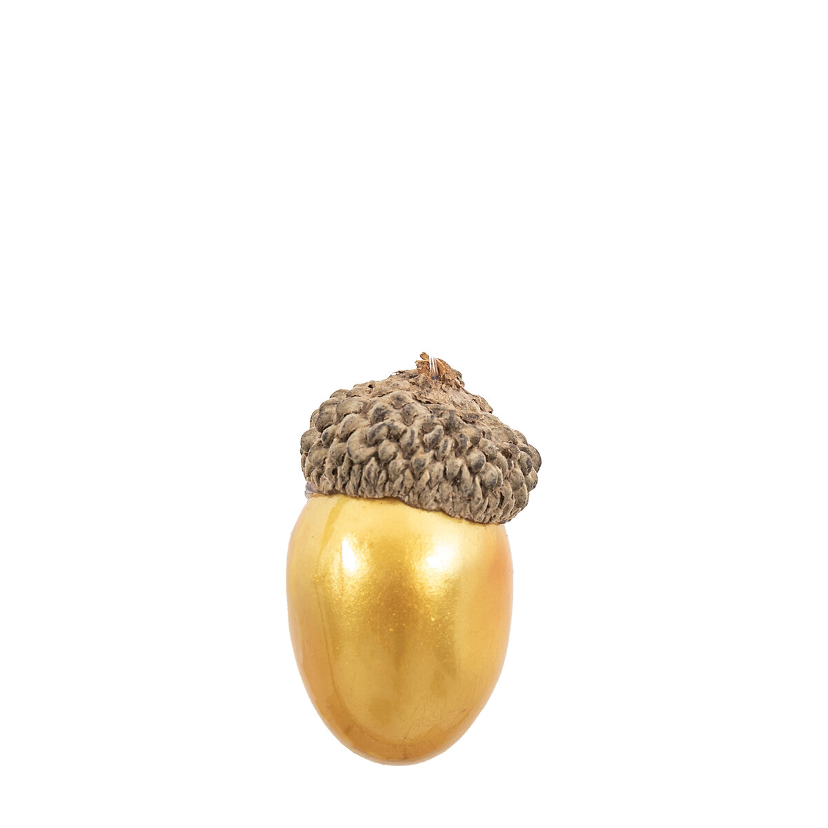 Set of 15 Gold Acorn Tree Decorations gold-coloured, SO'HOME