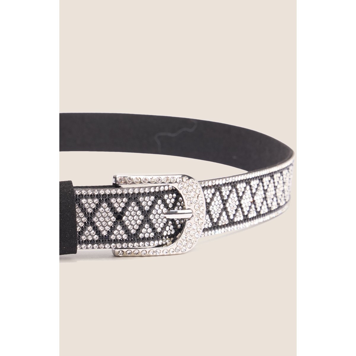 Ceinture fine couleur argent, BREAL