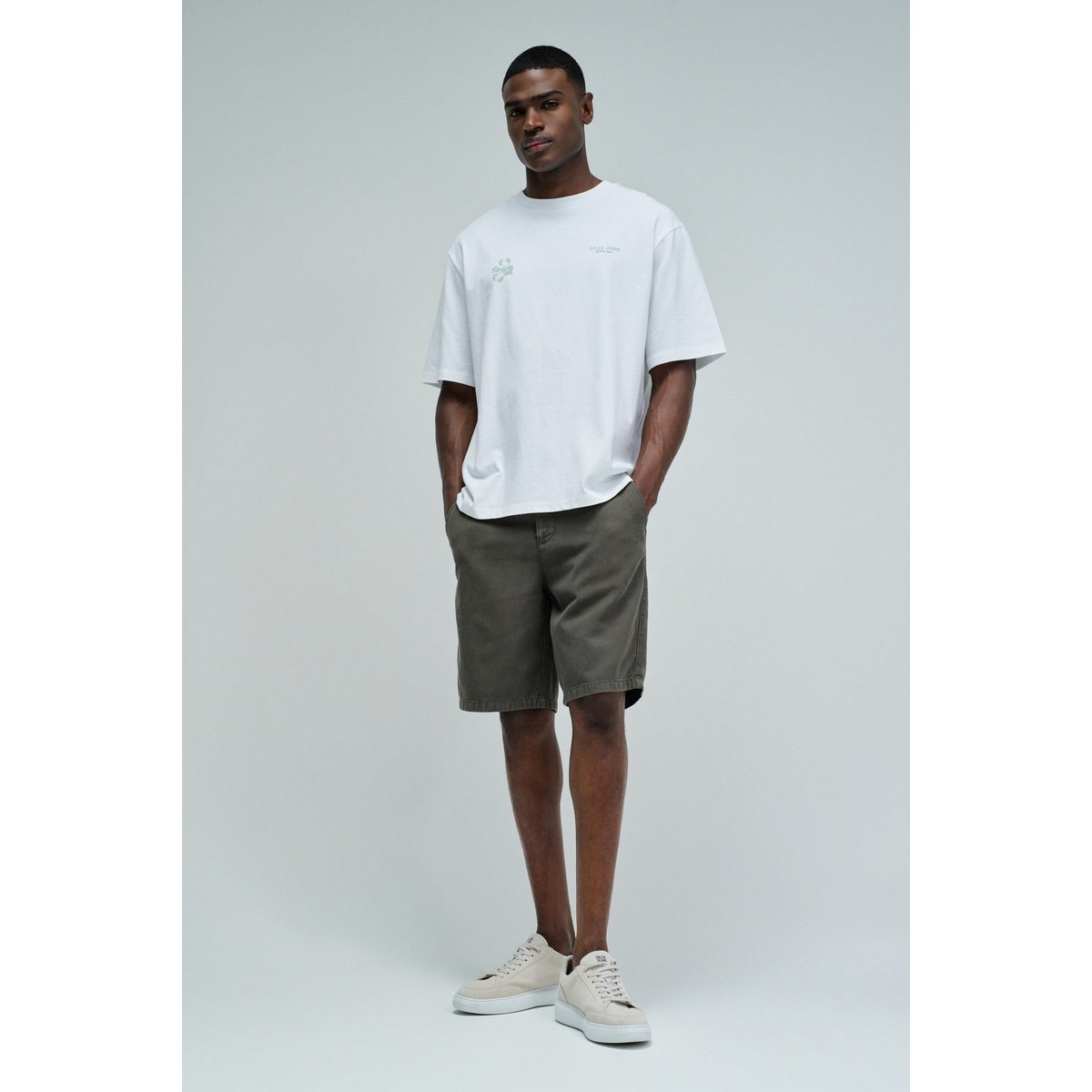 T-SHIRT AVEC IMPRIMÉ ET BRANDING marron, SALSA JEANS