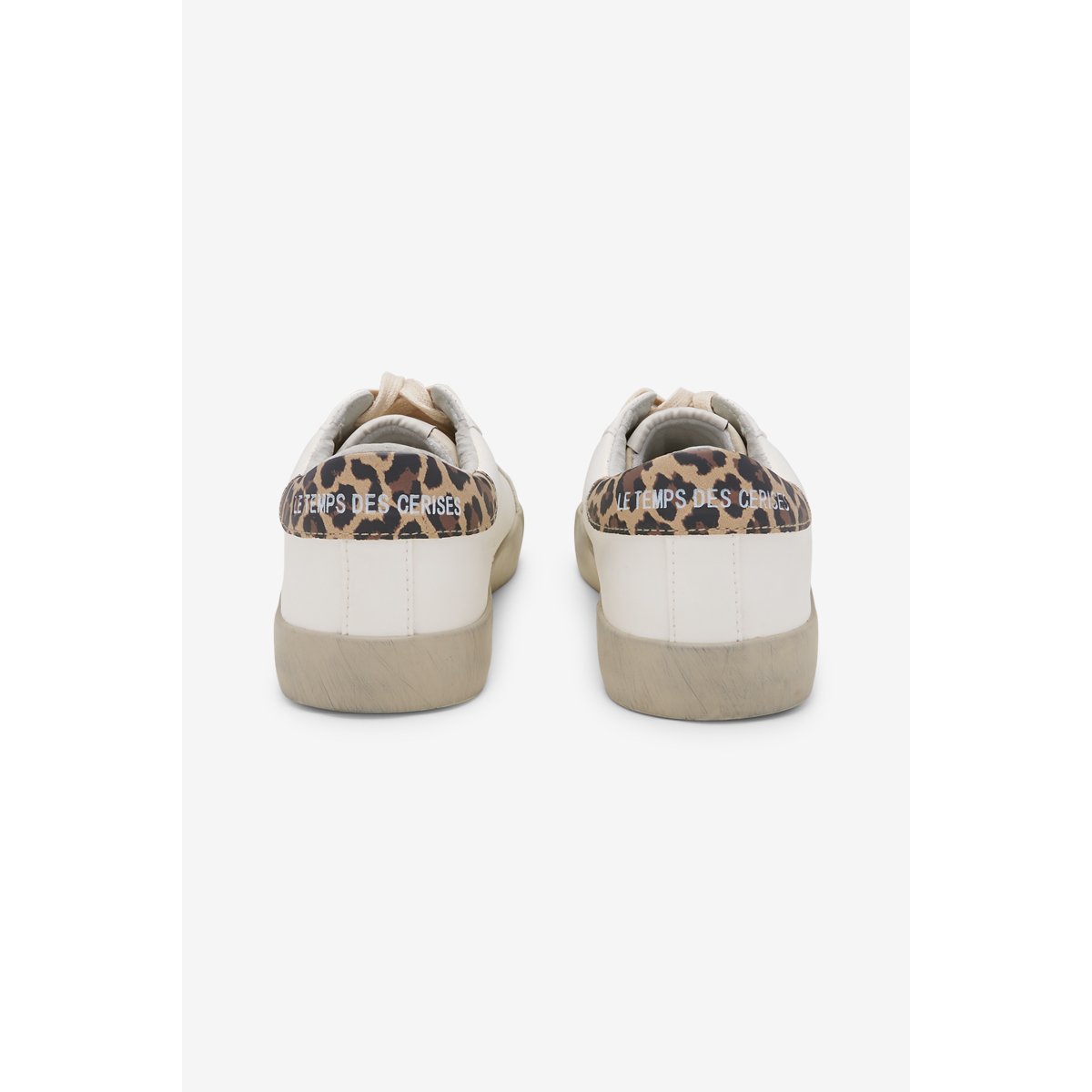 Baskets Citys white / leo, LE TEMPS DES CERISES