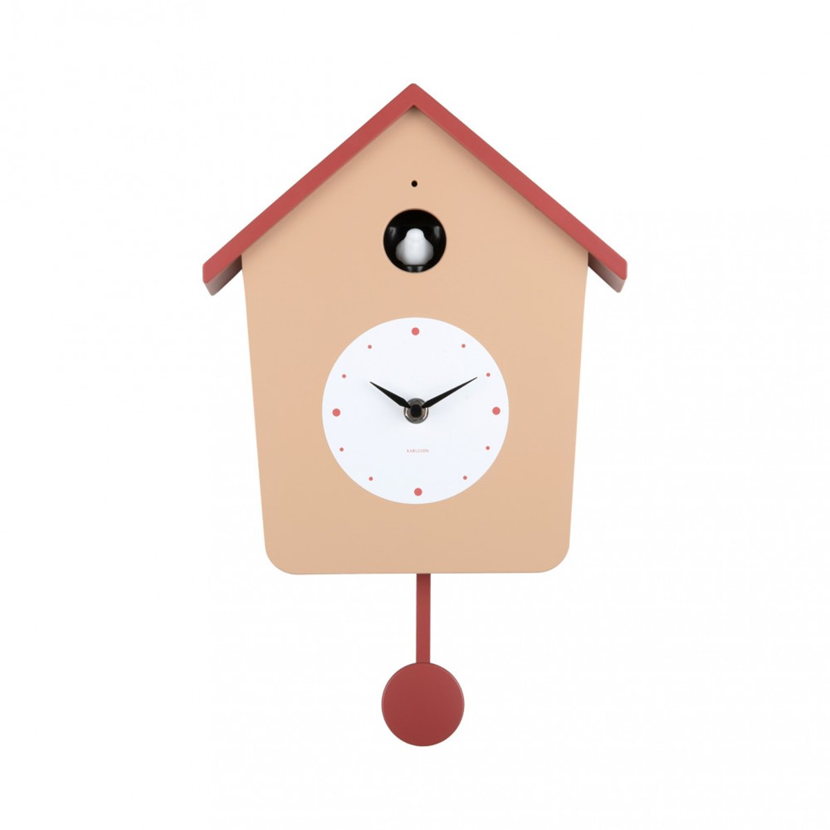 Horloge à pendule- CUCKOO LIGHT marron, KARLSSON