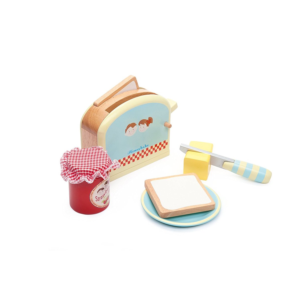 Ensemble grille-pain bleu, LE TOY VAN