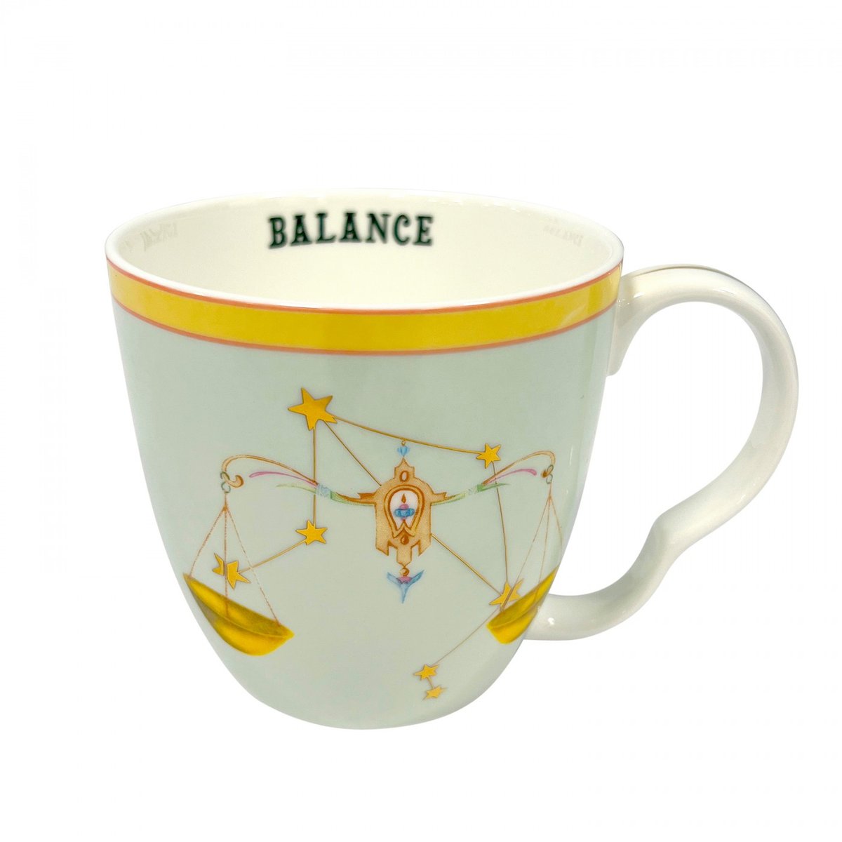 Mug en porcelaine Astro Balance multicolore, YVONNE ELLEN