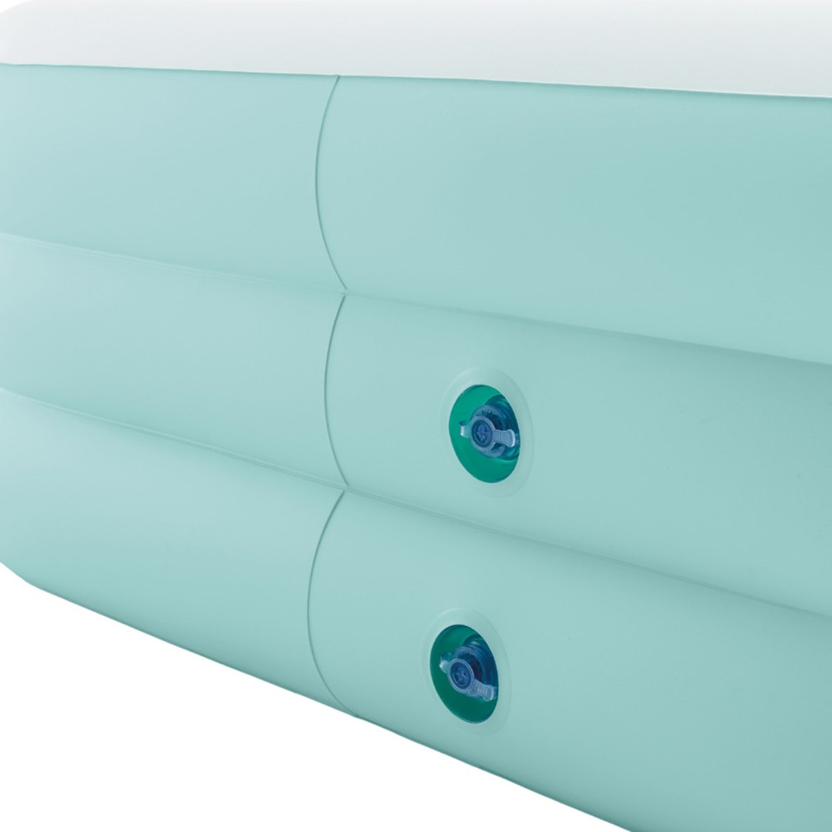 Petite piscine family avec bancs couleur unique, INTEX