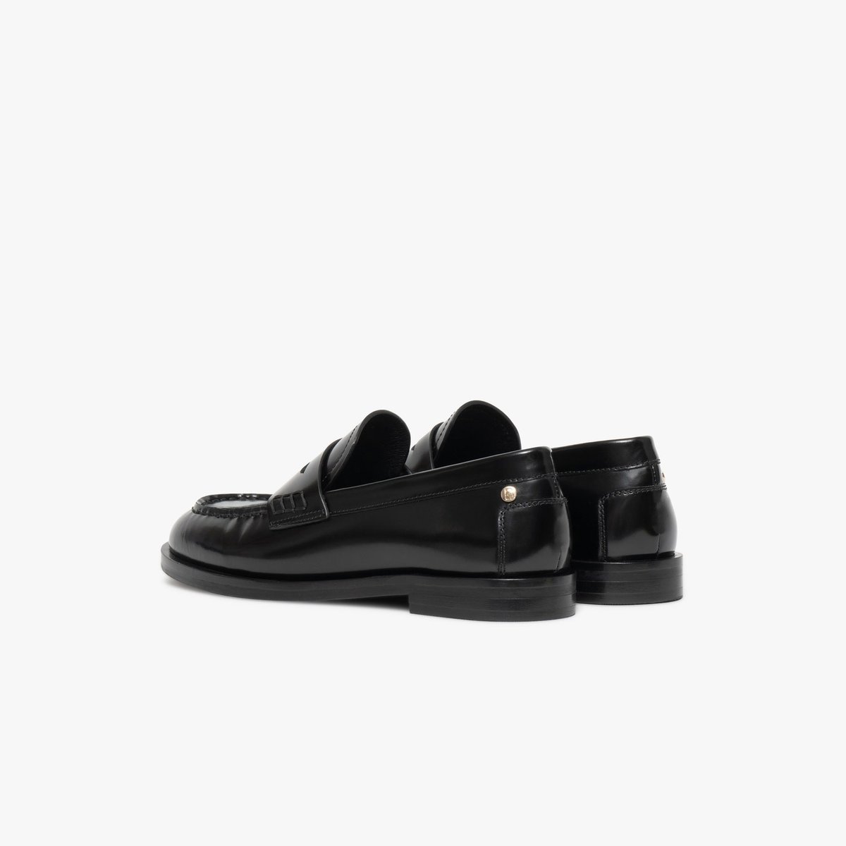 Mocassin en cuir AIDA noir, BOCAGE
