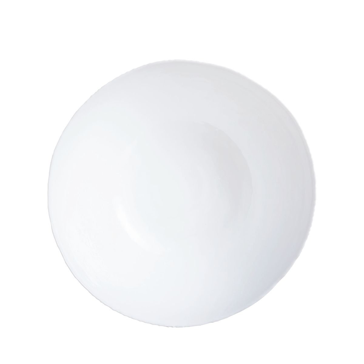 Saladier blanc en opale 23cm -AMMONITE blanc, LUMINARC