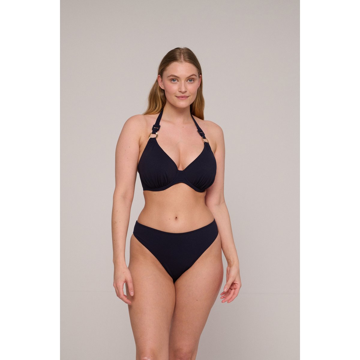 Bikini demi-mousse plongeant PINNER bleu - dazzling sky, PRIMADONNA