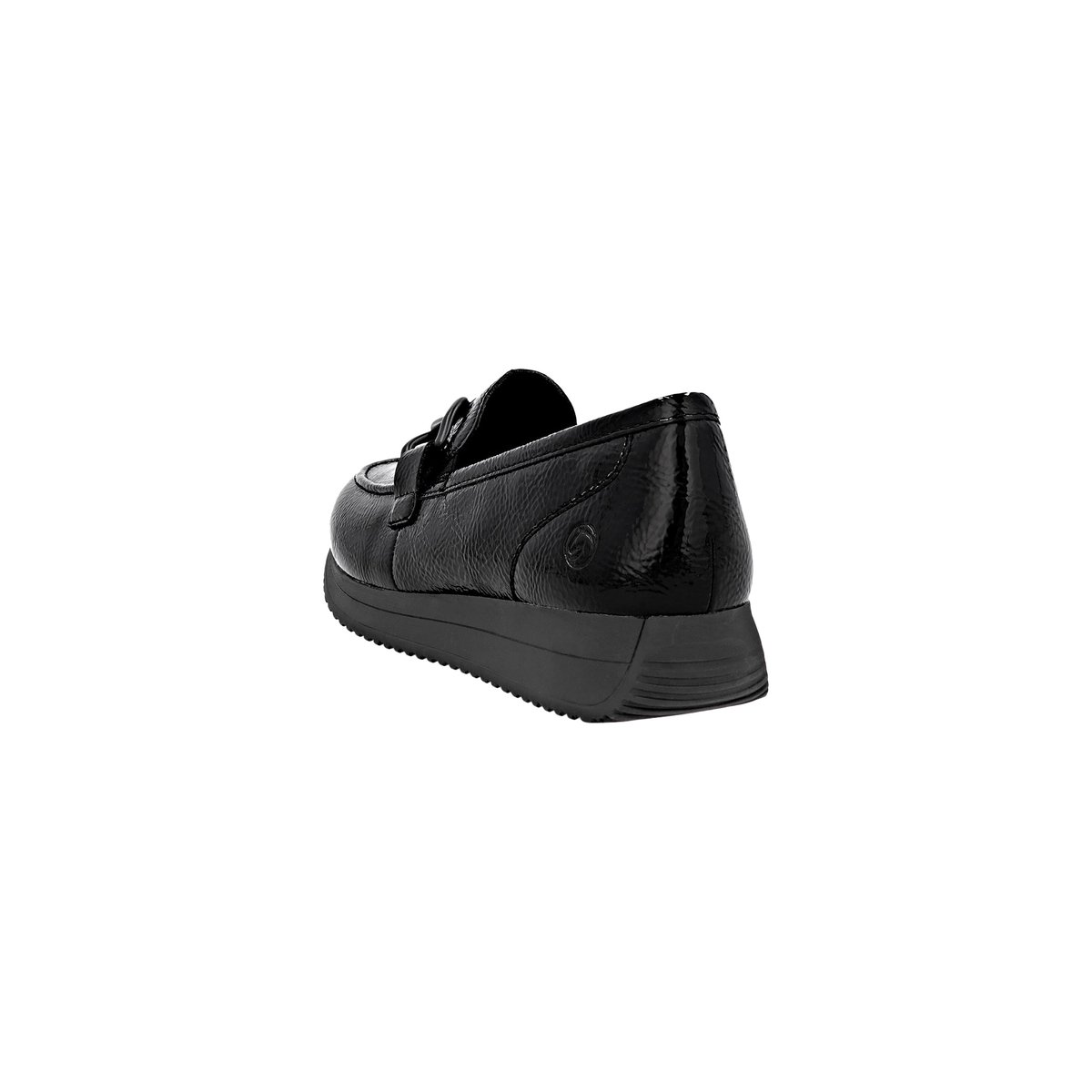 Mocassin Basse Cuir Lagro noir, REMONTE
