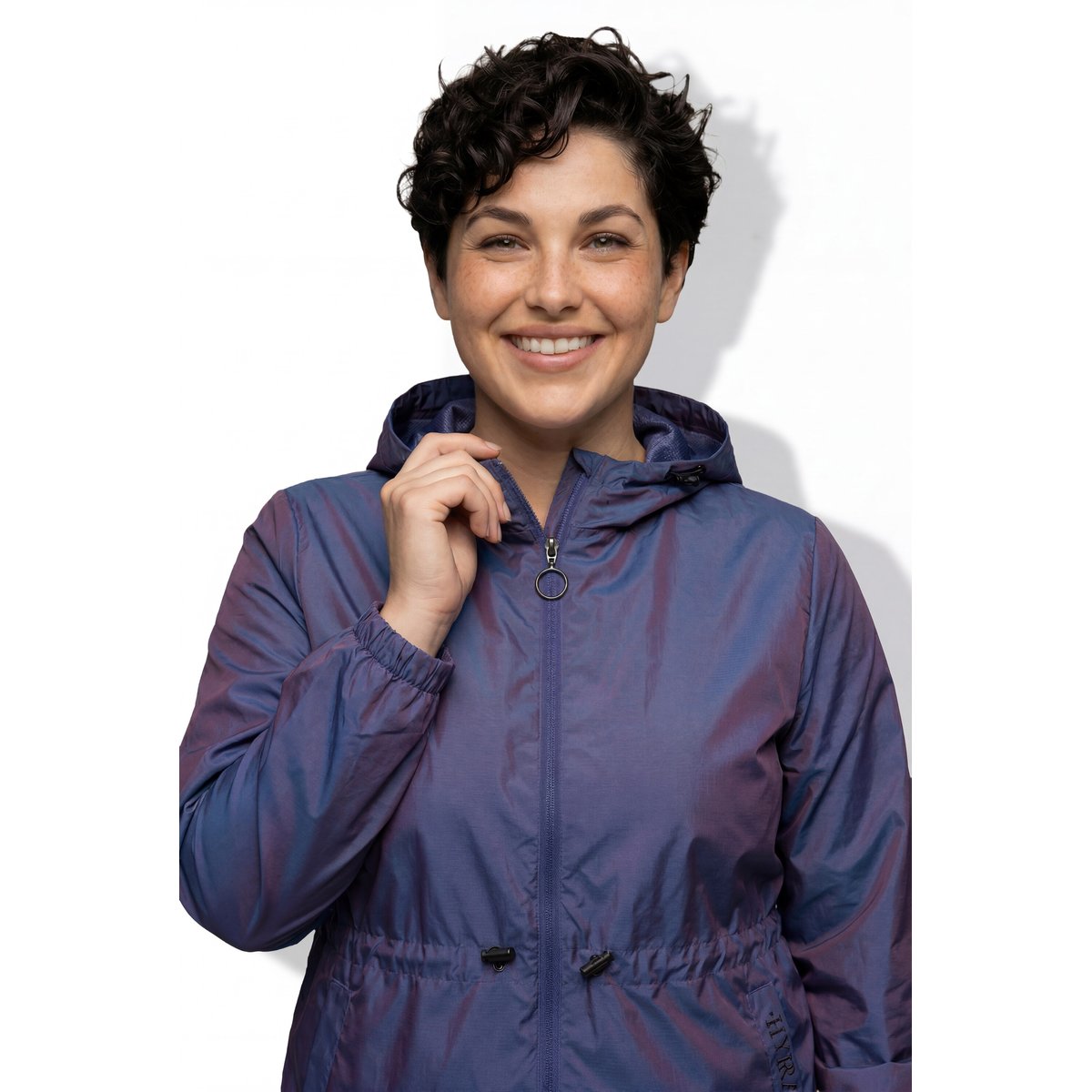 Veste technique capuche violet, ULLA POPKEN