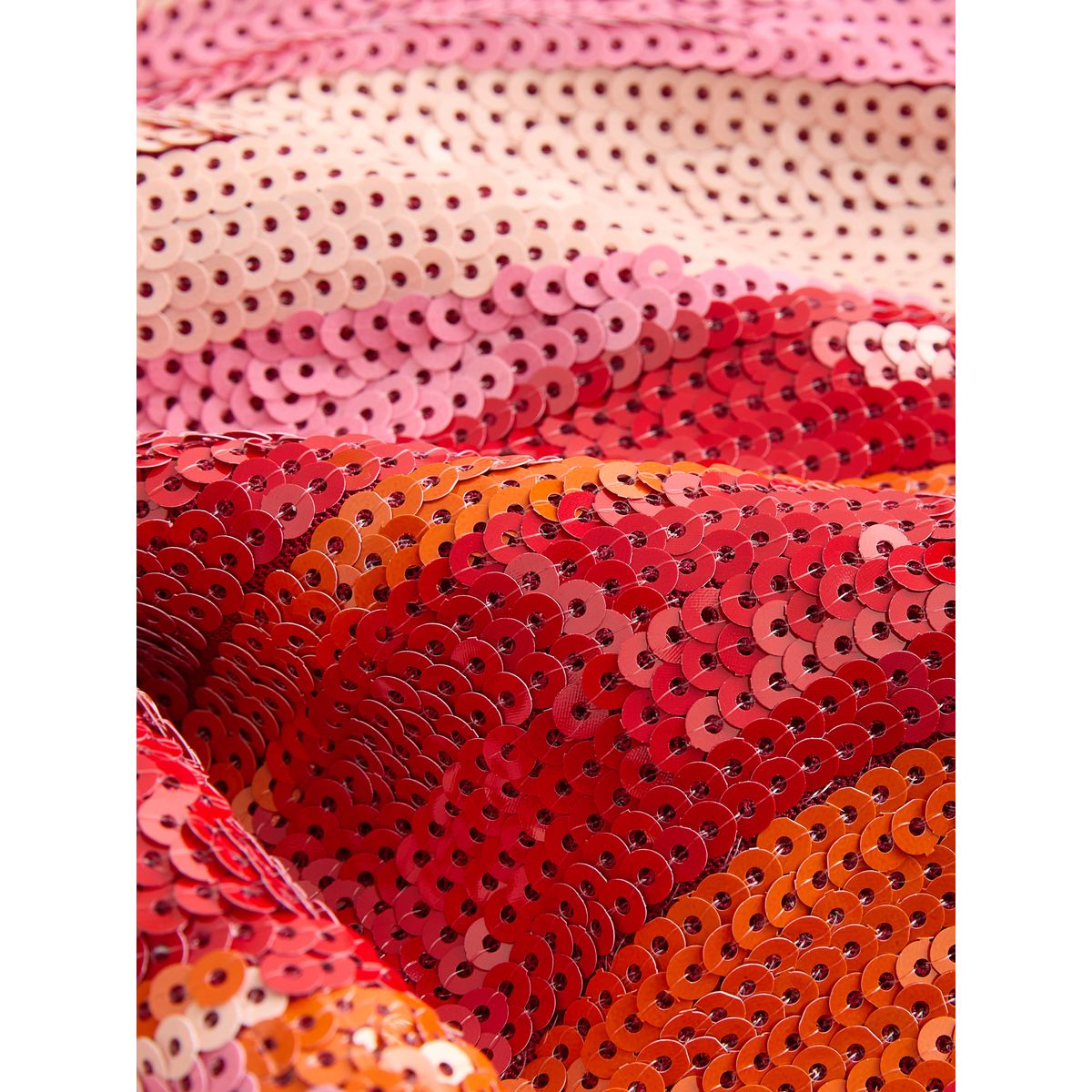 Haut bandeau à sequins tourbillon rouge/rose, NEXT