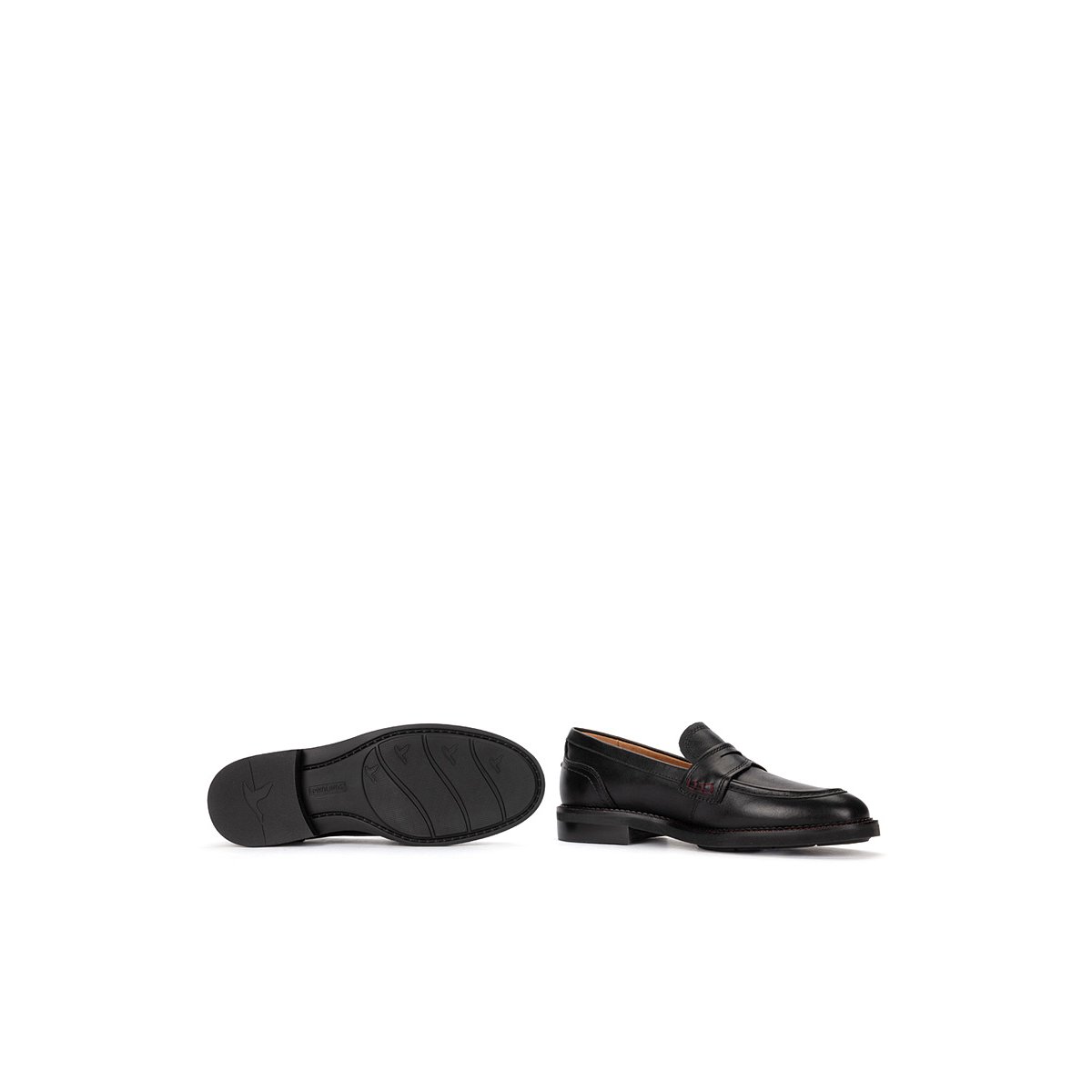 Mocassins cuir Deva black, PIKOLINOS