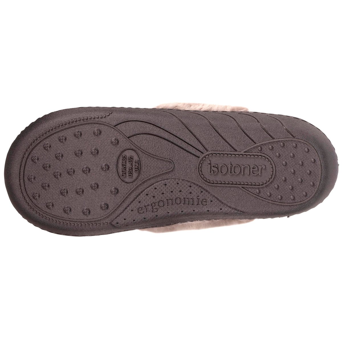 Chaussons Mules gris, ISOTONER