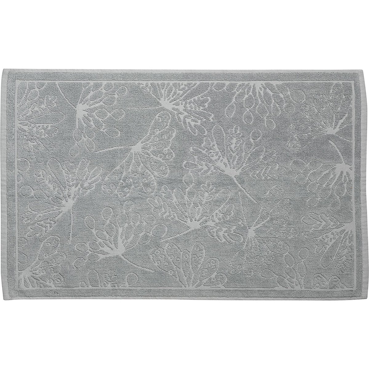 Tapis de bain coton, Cytea gris clair, C DESIGN HOME TEXTILE