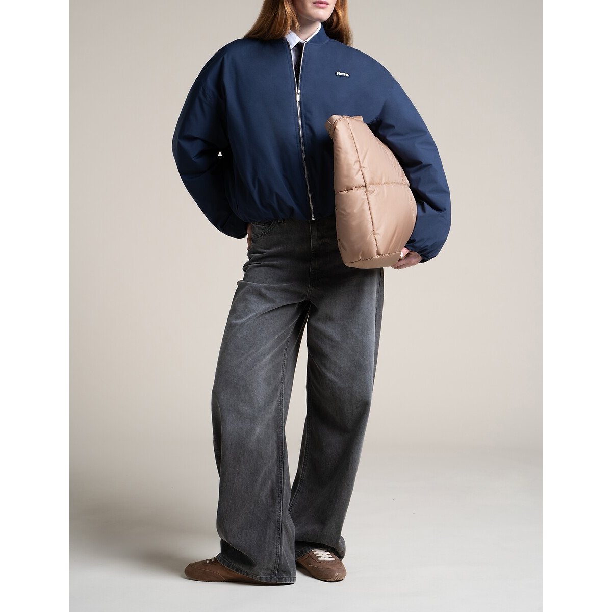 Blouson bomber, ALESIA indigo, FLOTTE