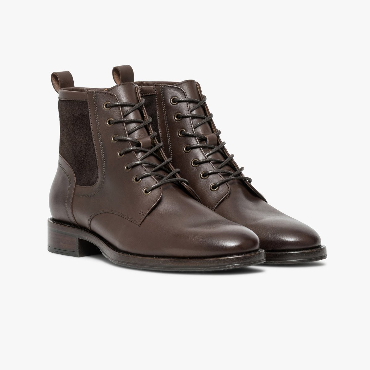 Boots en cuir PAOLO marron, BOCAGE