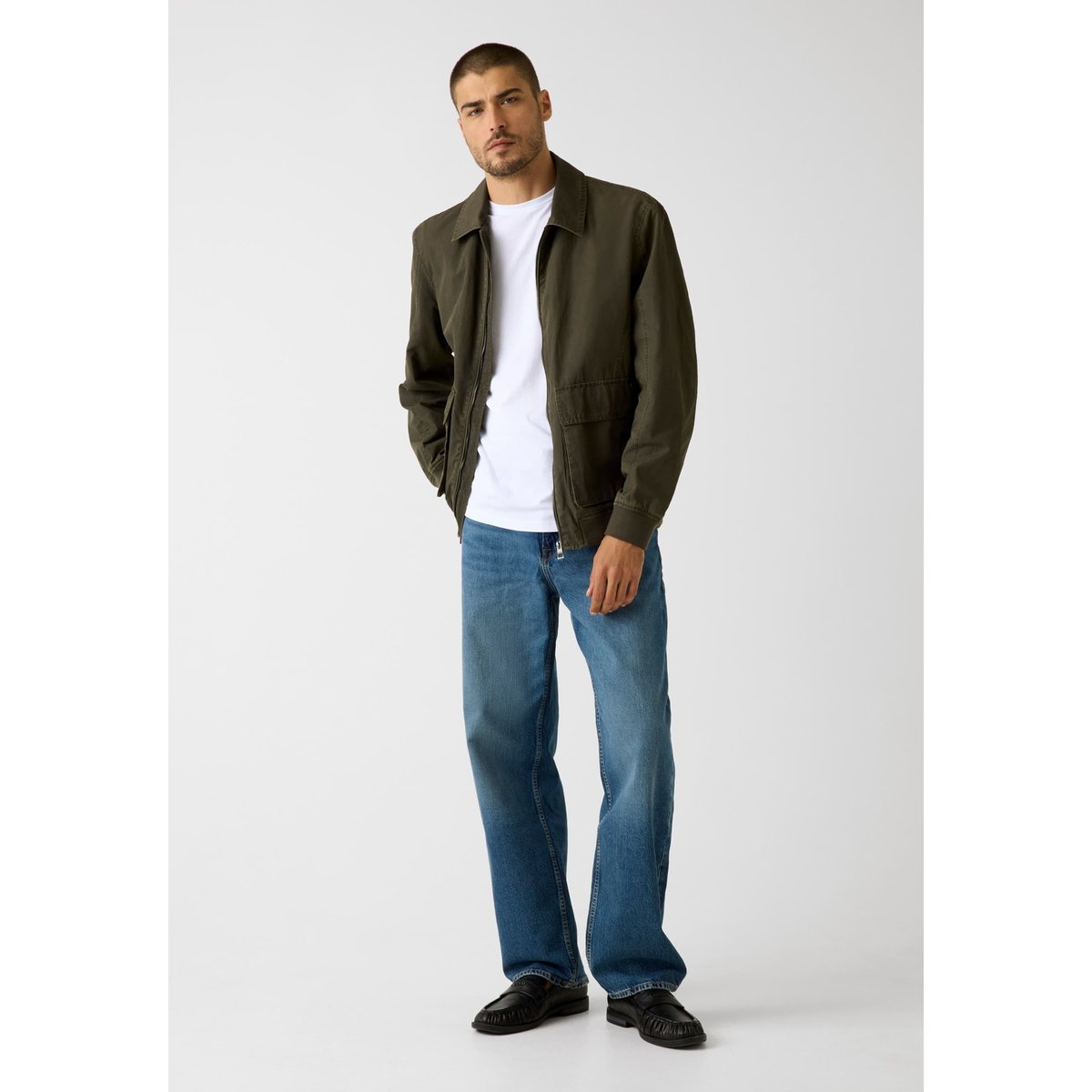 Veste Vintage vert foncé, GUESS