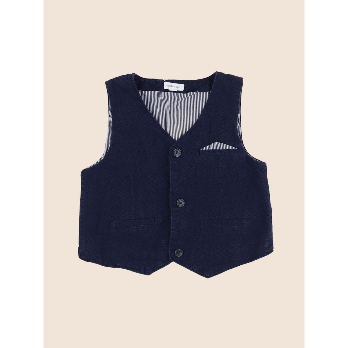 Gilet - Etat satisfaisant bleu, VERTBAUDET
