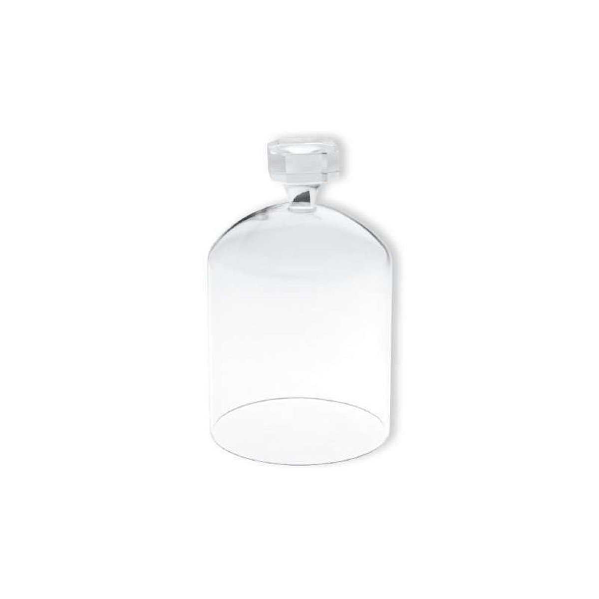 Cloche bougie en verre couleur unique, DURANCE
