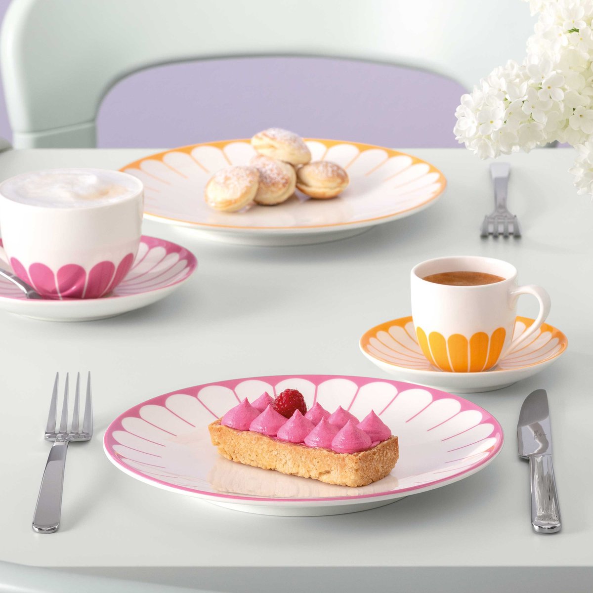 Assiette À Dessert FLEUR couleur unique, VILLEROY & BOCH