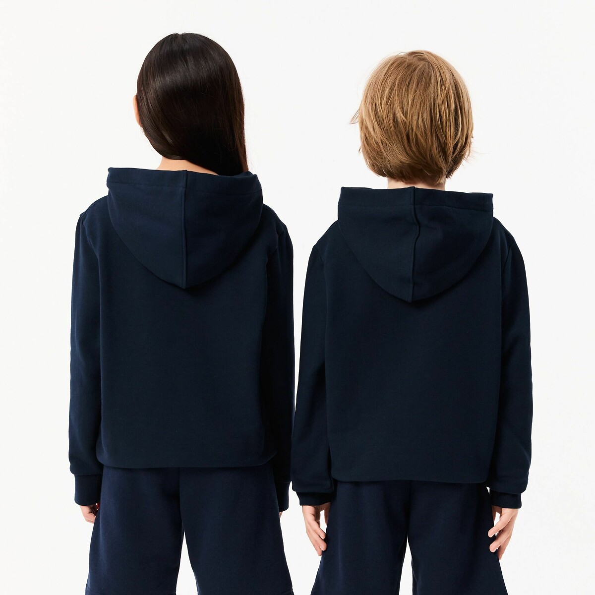 Sudadera con capucha azul marino, LACOSTE