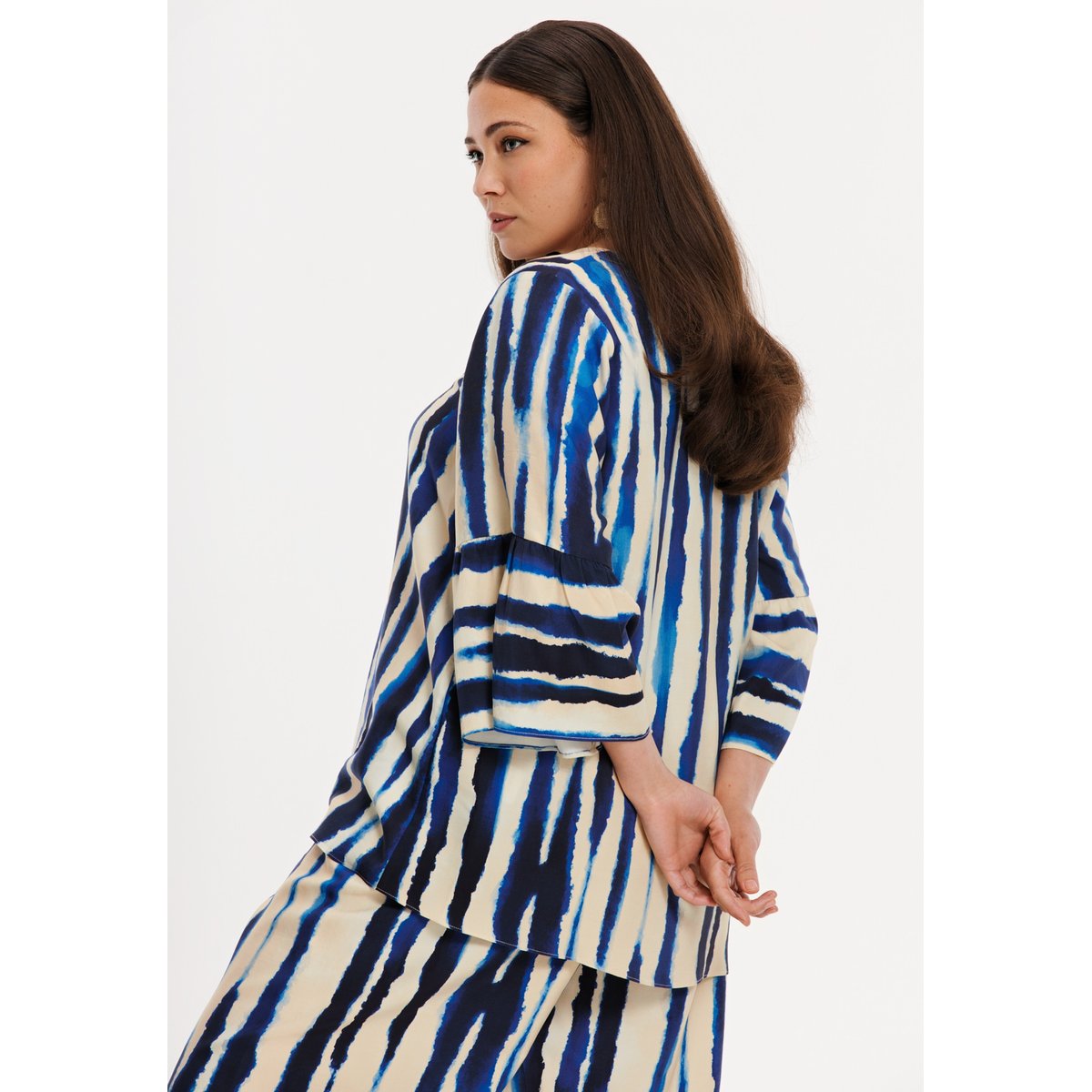 Tunique Flare Fit bleu, YOEK