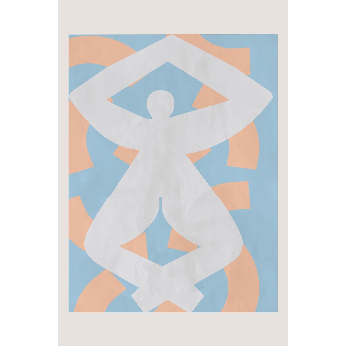Tableau pastel et courbe tableau alu dibond, HEXOA