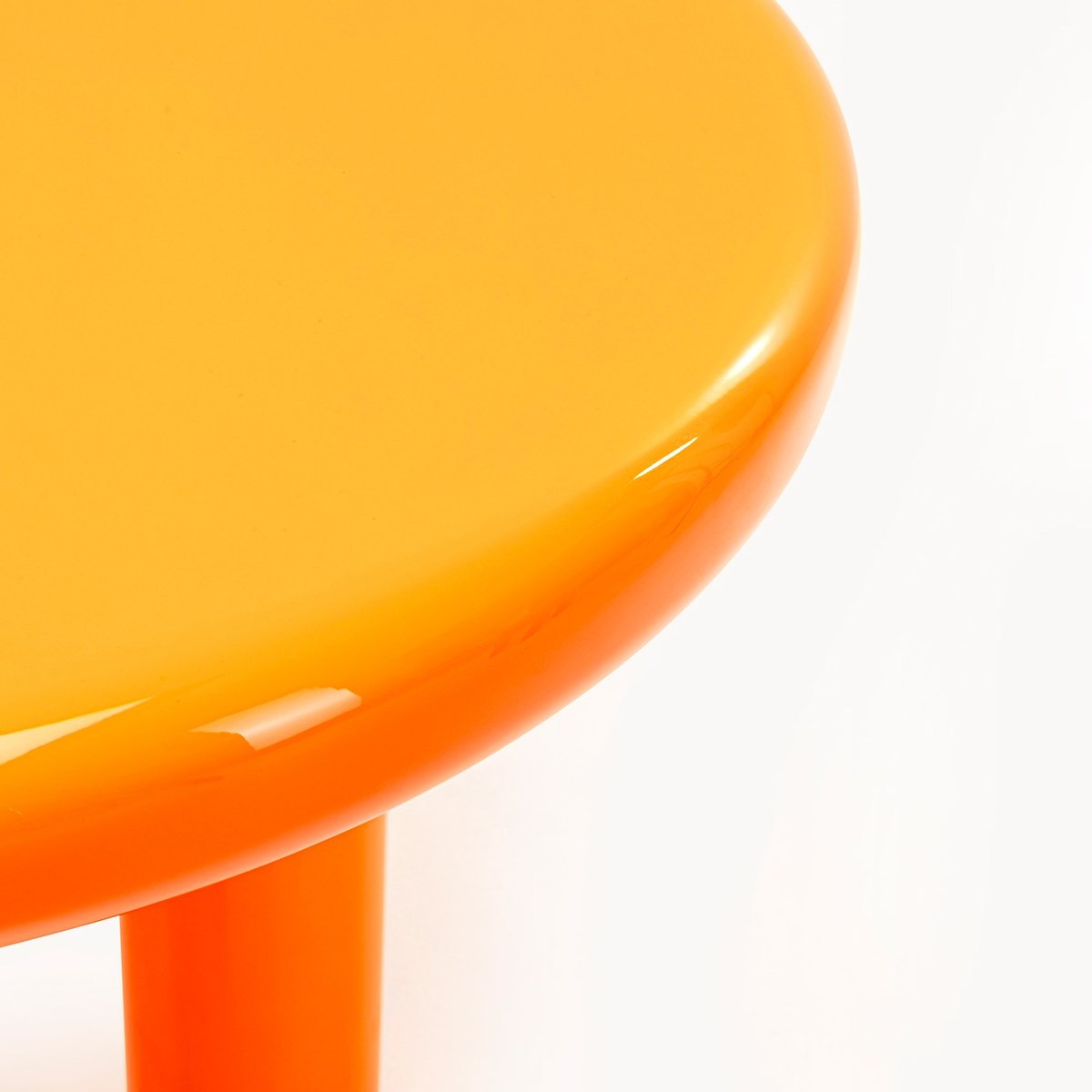 Table d'appoint Eliano 50cm orange orange, KARE DESIGN