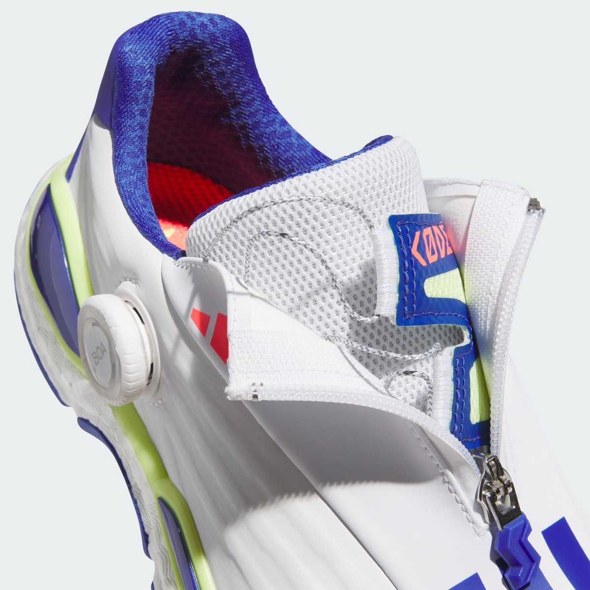 Chaussure De Golf Sans Crampons Codechaos 27 Boa Chaussure De Golf Sans Crampons Codechaos 27 Boa cloud white / dual indigo / frozen lemon, adidas Performance
