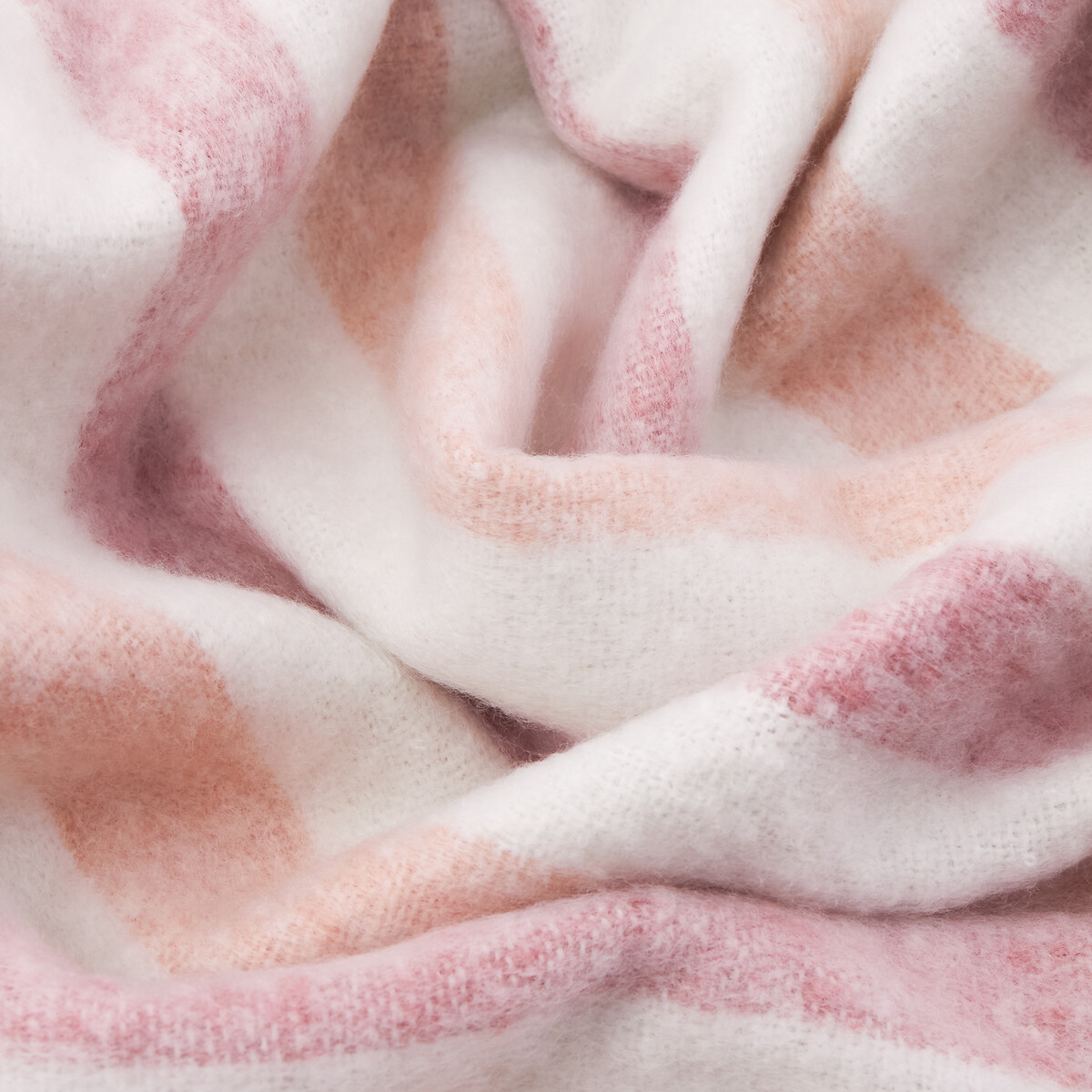 Beechwood Woven Stripe Throw pink, WYLDER