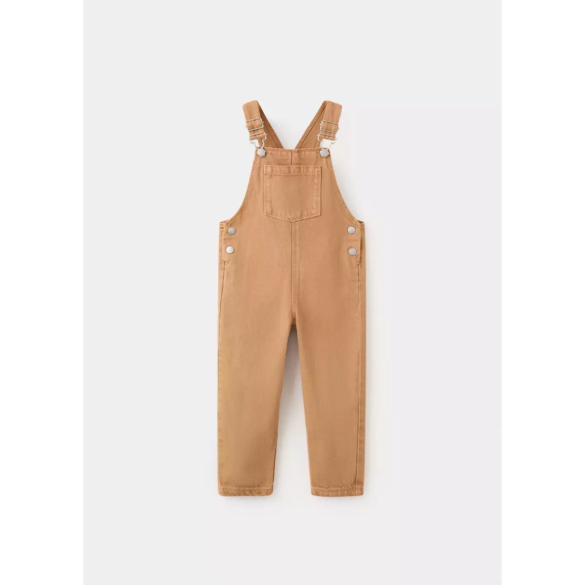Salopette longue jean ocre, MANGO BABY