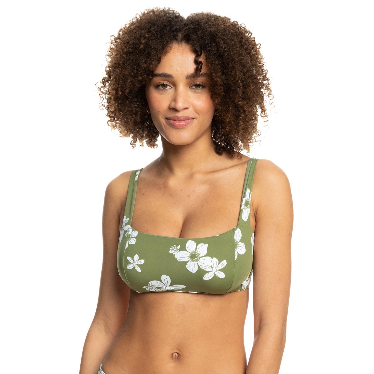 Haut de maillot de bain bikini bonnet D RETRO. vert loden green surfrider spirit s, ROXY