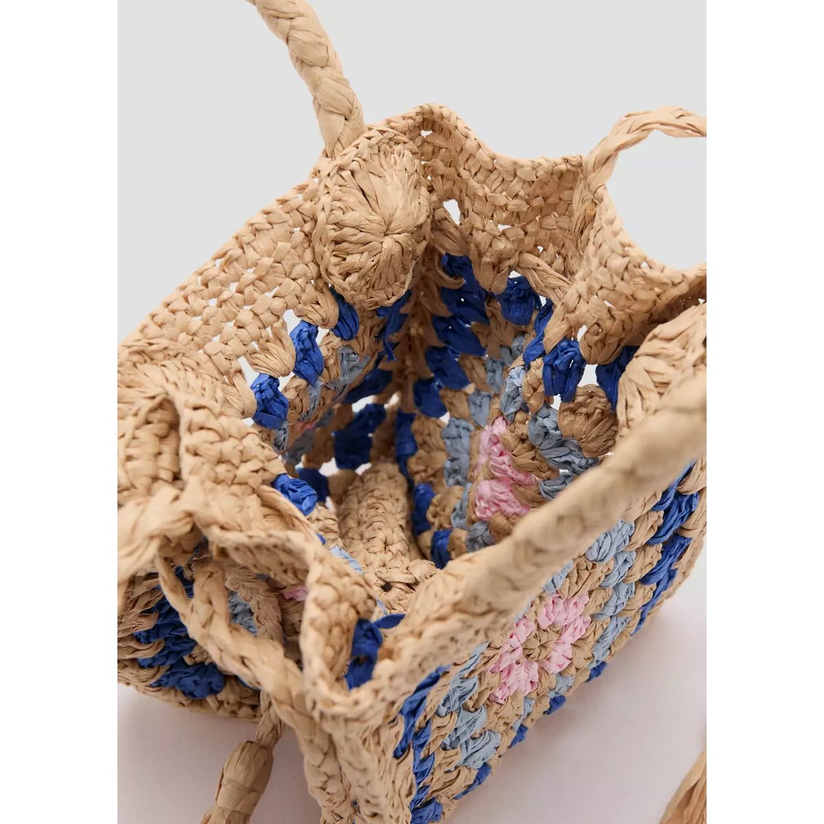 Sac fibre naturelle sable, MANGO KIDS