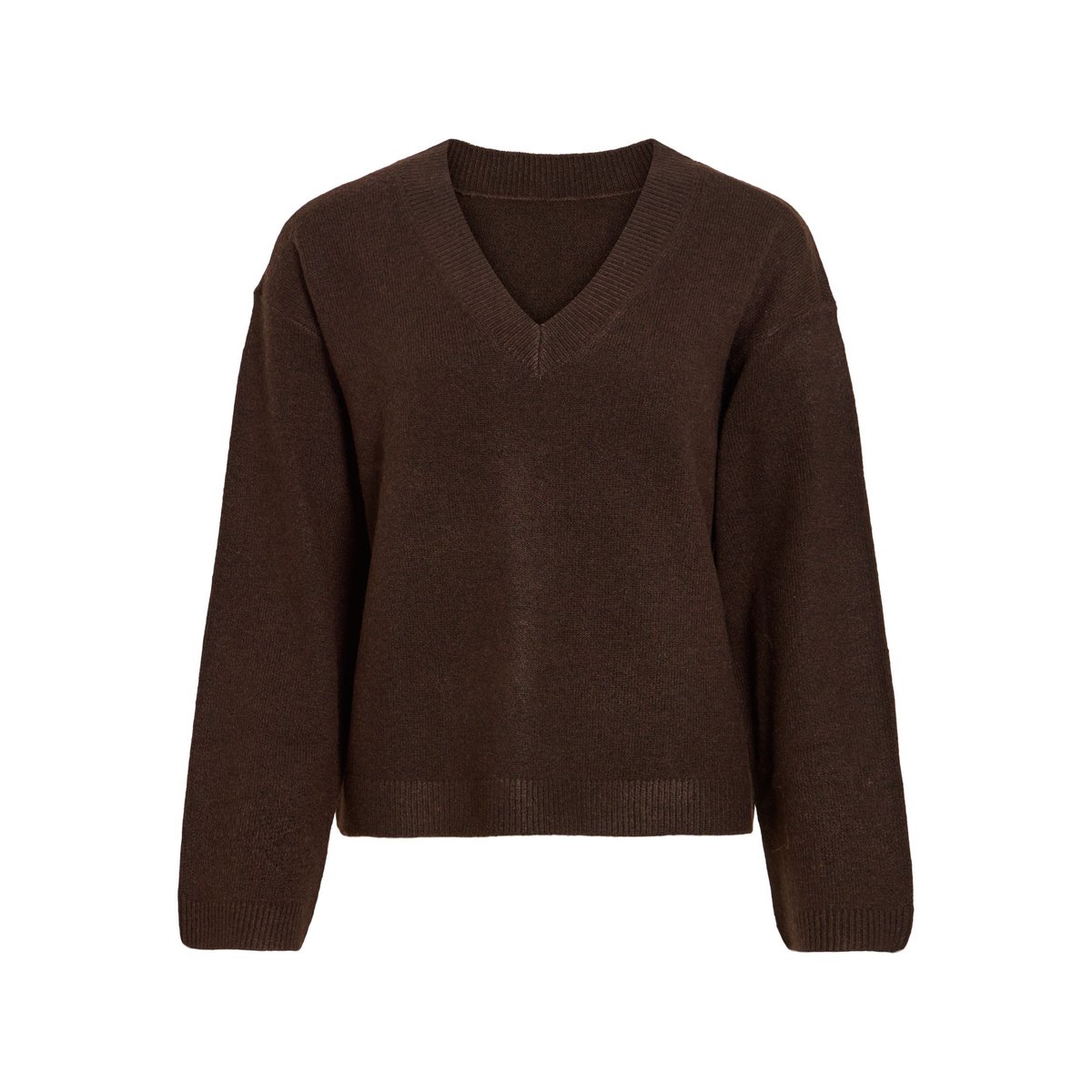Pull En Maille marron - coffee bean1, VILA