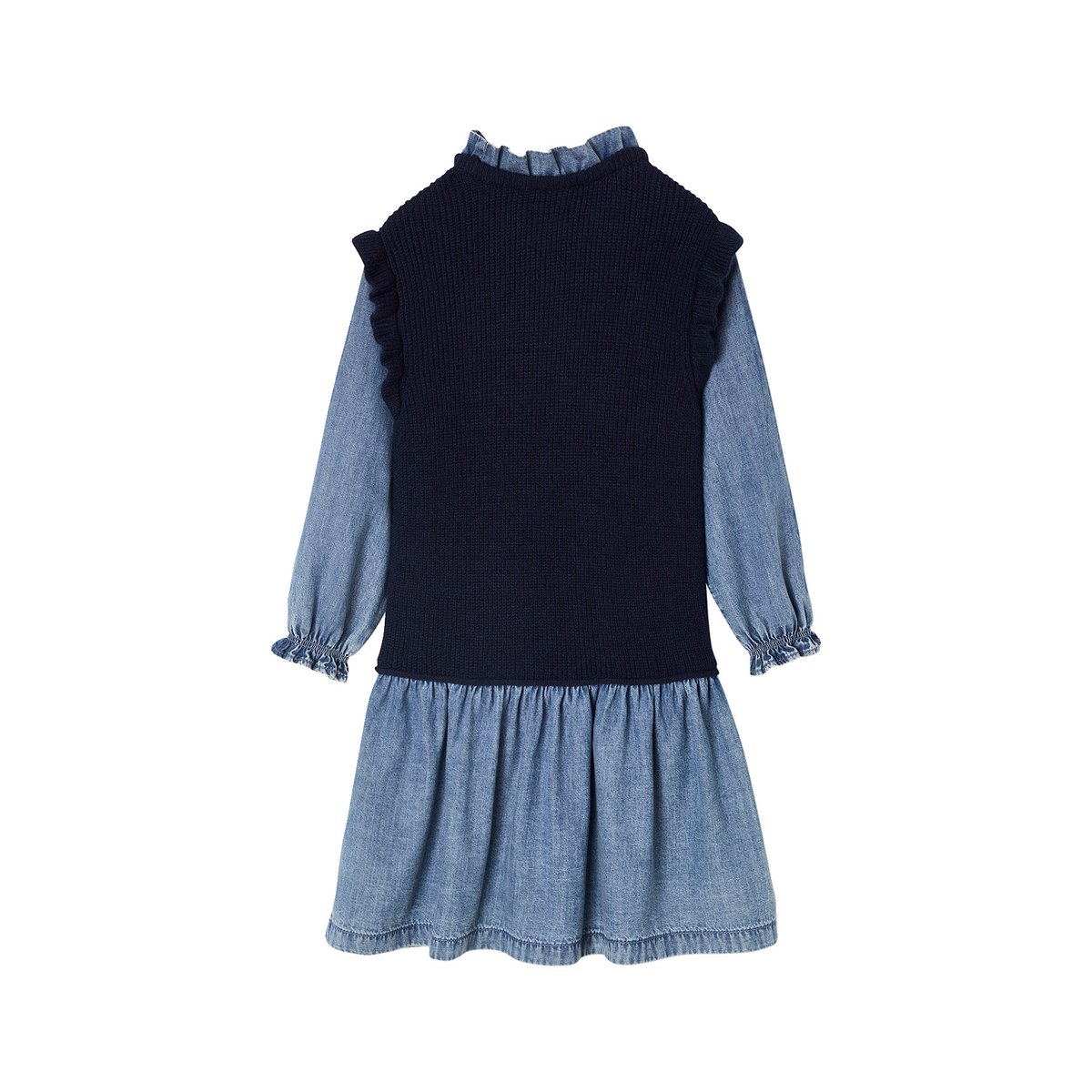 Robe 2 en1 marine, VERTBAUDET