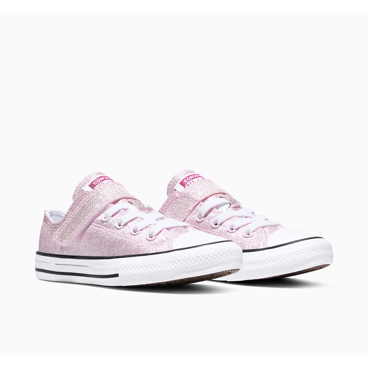 Baskets CHUCK TAYLOR ALL STAR 1V OX SHINE rose brillant, CONVERSE