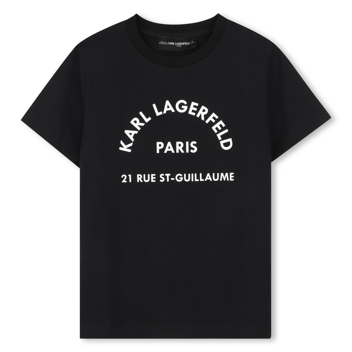 Tee-shirt manches courtes black, KARL LAGERFELD KIDS