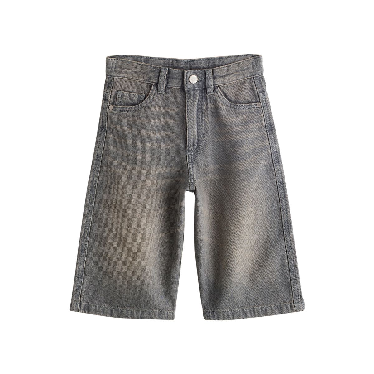 Short long denim teinté, NEXT