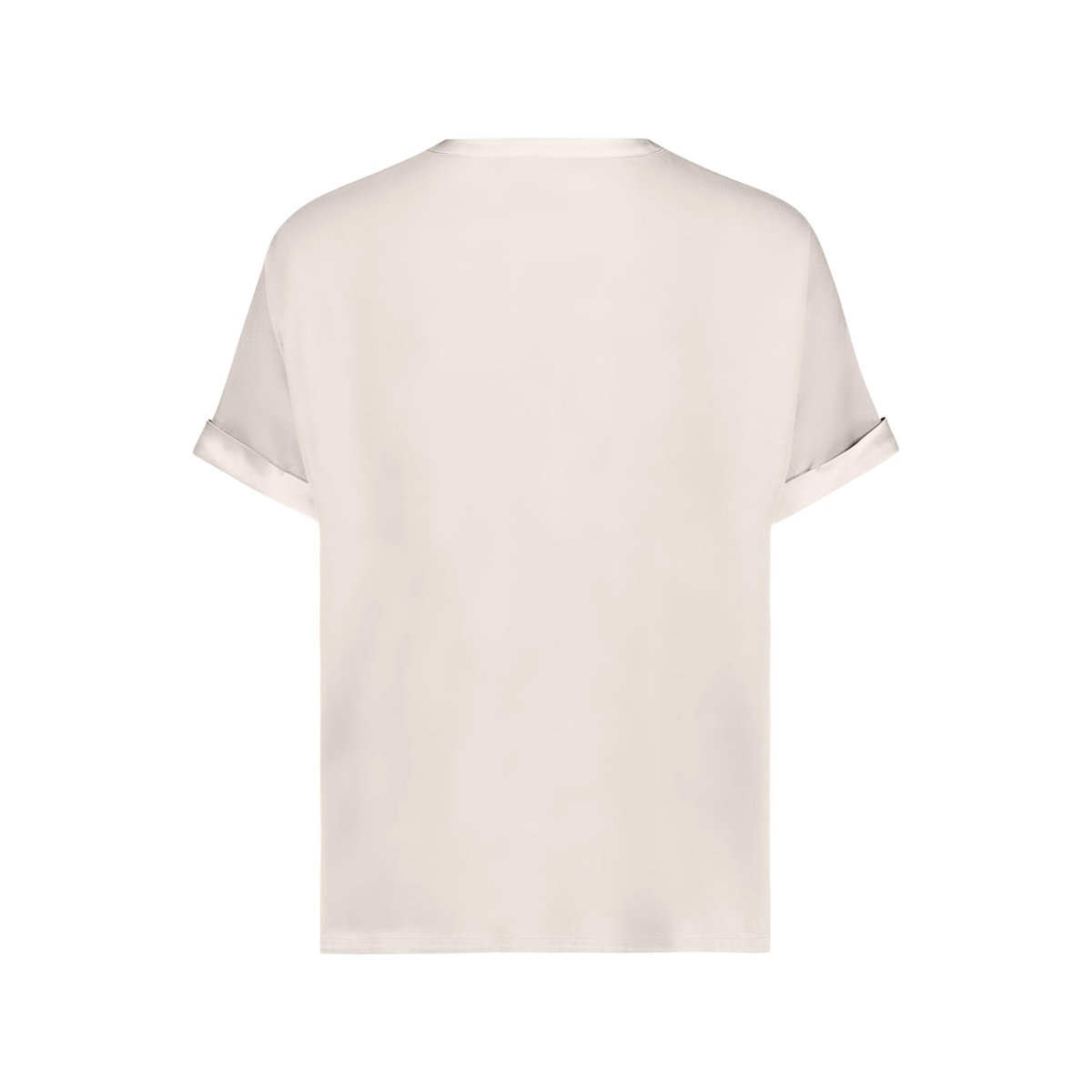 T-shirt façon blouse à revers au bas des manches gris, BETTY BARCLAY