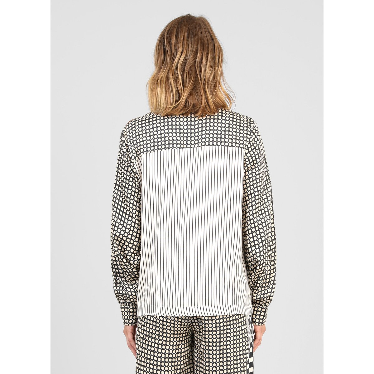 Chemise SHANONIE graphilo ecru, AN'GE