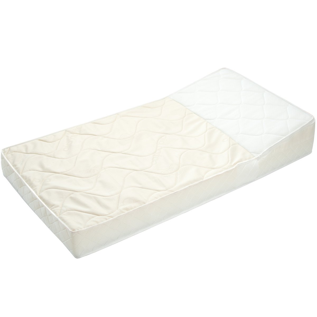 Matelas bébé anti-reflux en coton bio MAISON SEVIRA écru, SEVIRA KIDS
