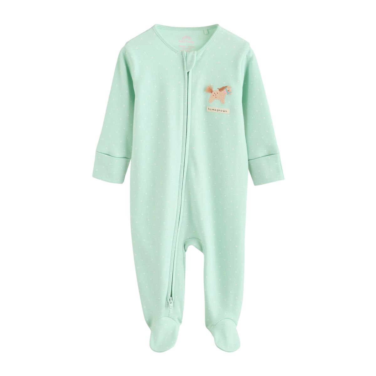 Dors-bien à zip double sens bébé, lot de 5 rose/vert, NEXT