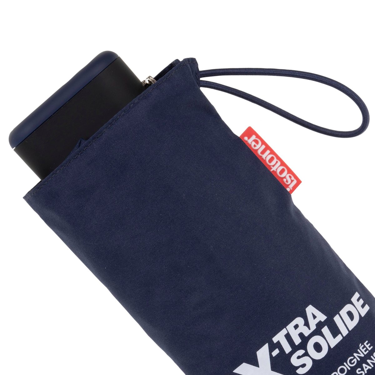Parapluie bleu marine, ISOTONER