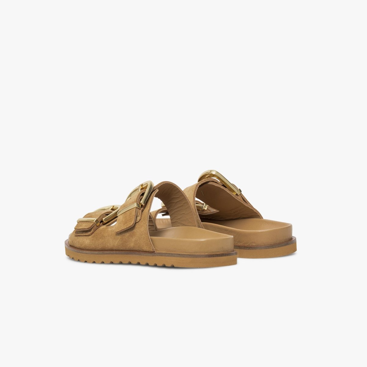Mule en cuir YELENA camel, BOCAGE